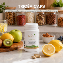 Load image into Gallery viewer, TRICÉA CAPS: complément alimentaire pour la force, la beauté et la pousse des cheveux