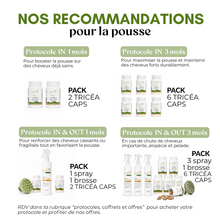 Load image into Gallery viewer, TRICÉA CAPS: complément alimentaire pour la force, la beauté et la pousse des cheveux
