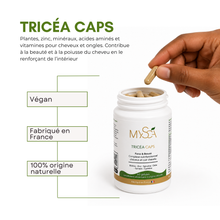 Load image into Gallery viewer, TRICÉA CAPS: complément alimentaire pour la force, la beauté et la pousse des cheveux
